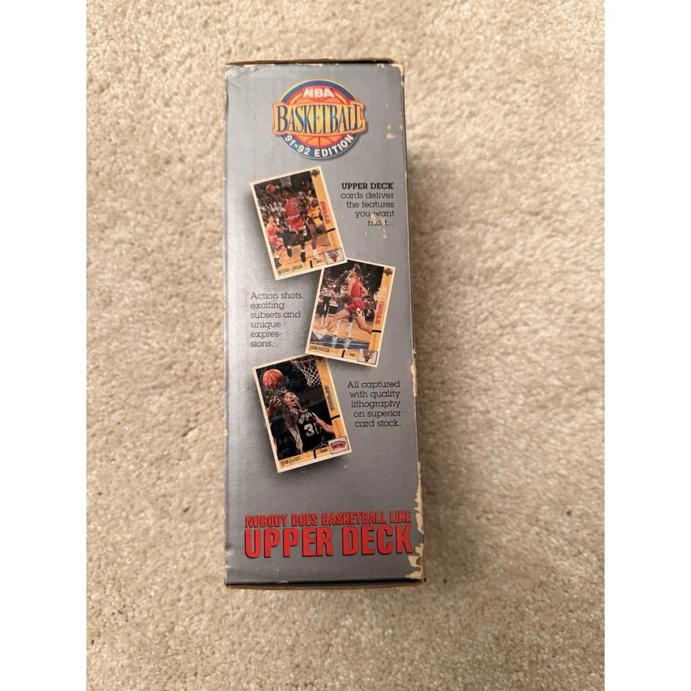 Upper Deck 1991-92 Locker Series NBA Basketball Card Box 84 Cards Michael Jordan